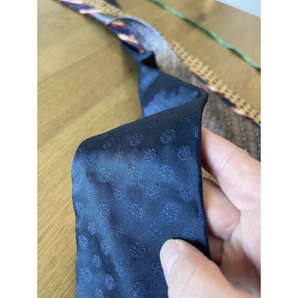 Men’s Designer Silk Tie Lot Valentino Brooks Bros Polo AD 56 Lord Taylor - Picture 14 of 14